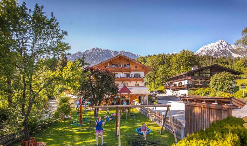 Gasthof Zum Wilden Kaiser เชฟเฟา อัม วิลเดนไคเซอร์ ภายนอก รูปภาพ